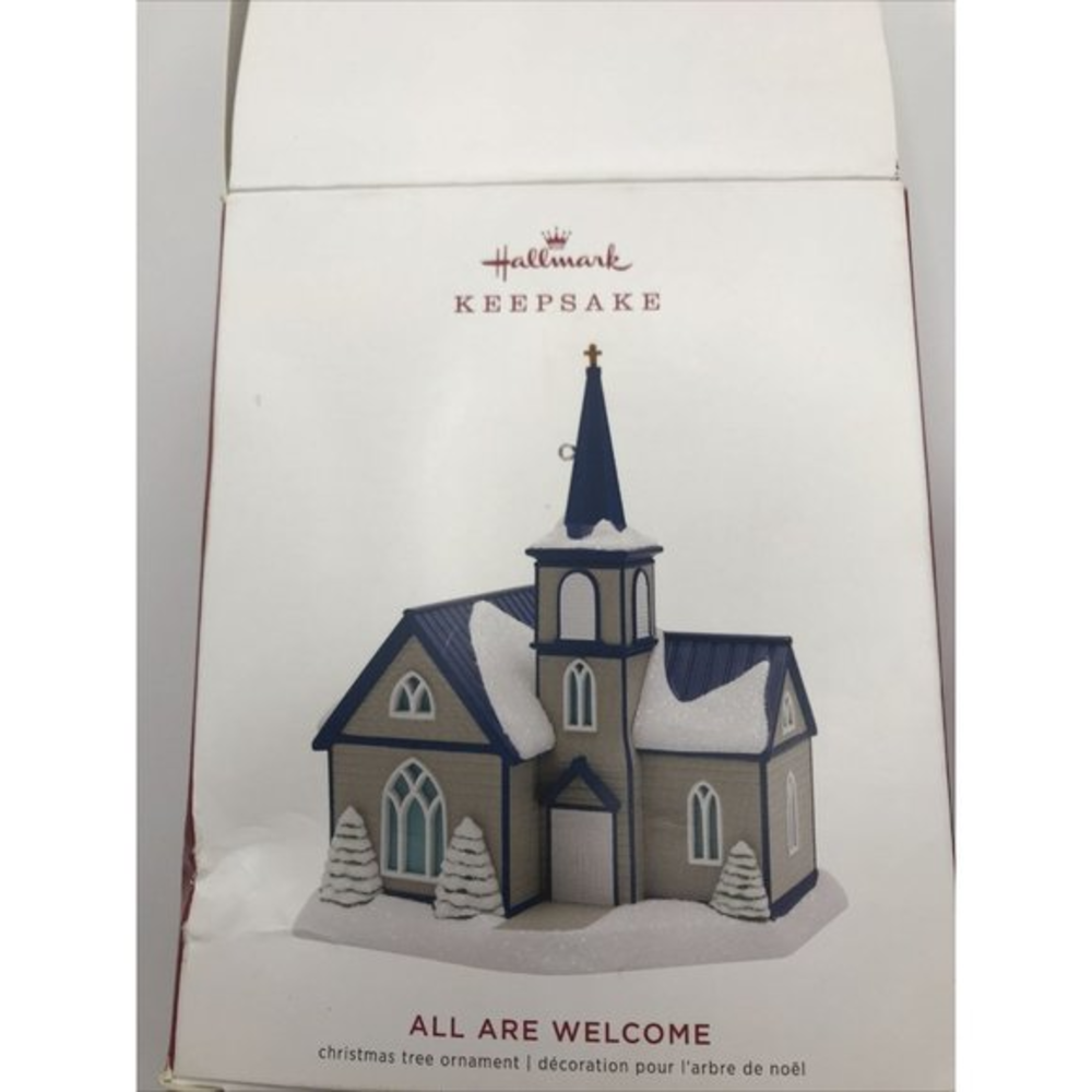 Hallmark Keepsake Ornament 2019 ~ All‎ are Welcome Church NEW